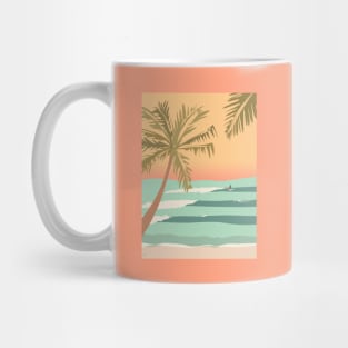 Sunset Surf, Tamarindo, Costa Rica Mug